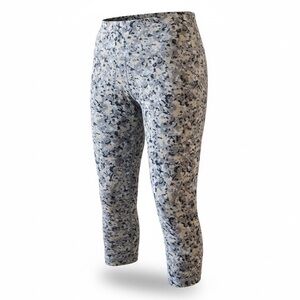 Lululemon Wunder Under Capri Leggings | Size 8 | Gray Camo